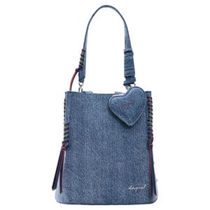 denim rugzak blauw
