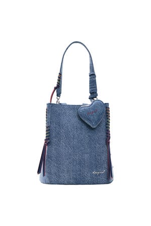 denim rugzak blauw