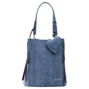 denim rugzak blauw
