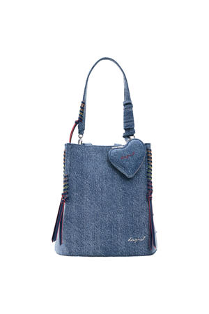 denim rugzak blauw
