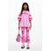 Desigual gebloemde casual broek roze