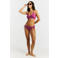 Protest voorgevormde triangel bikini set PRTCOSTA met ribstructuur fuchsia