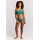 Protest voorgevormde one shoulder bikinitop MIXMARLEA groen