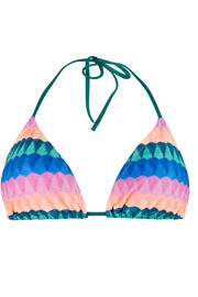 thumbnail: Protest voorgevormde triangel bikini set PRTEXIT blauw/roze