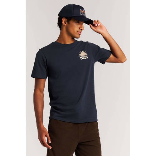 Protest regular T-shirt donkerblauw afbeelding