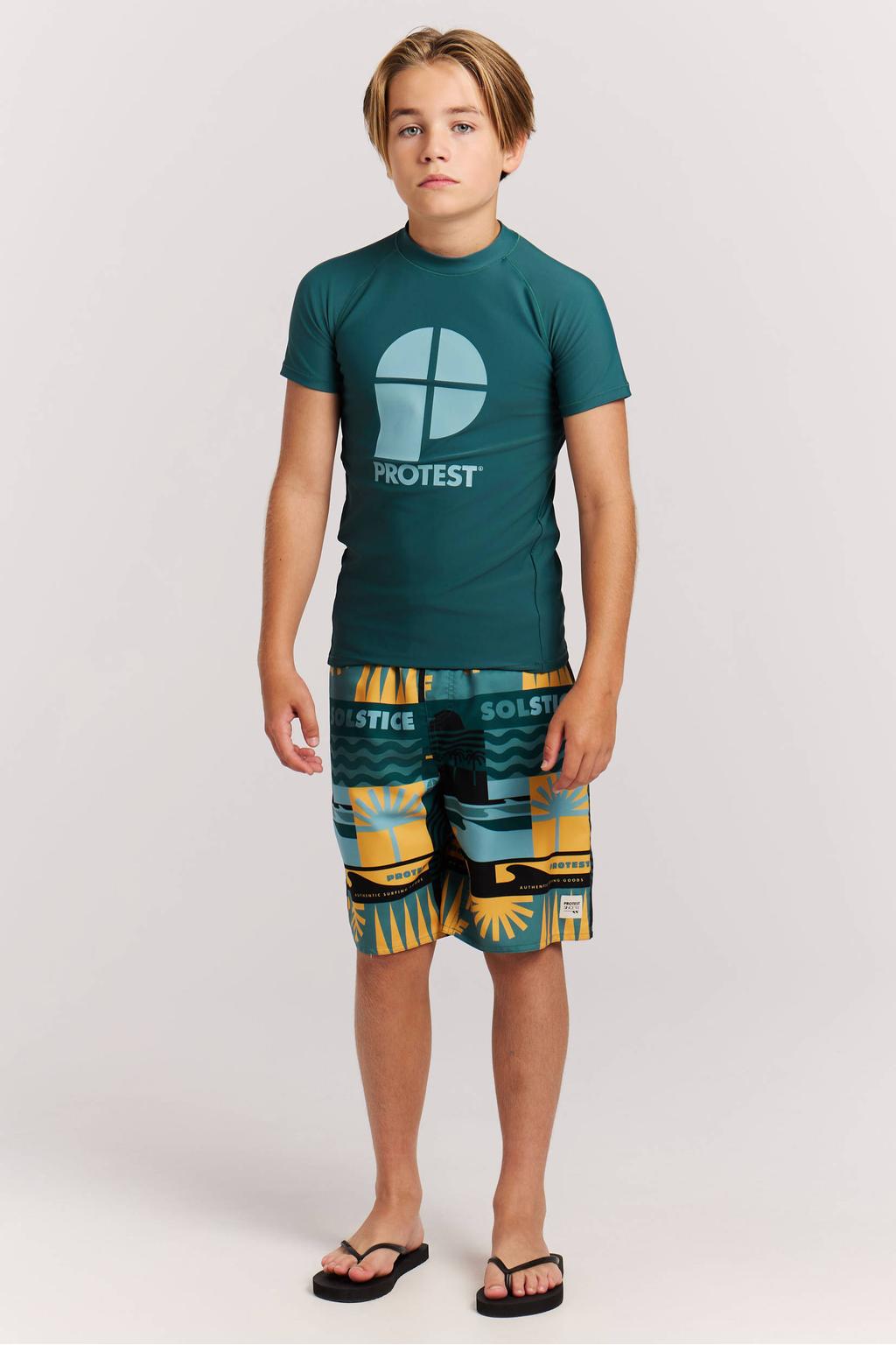 Protest UV T-shirt PRTBERENTS JR petrol