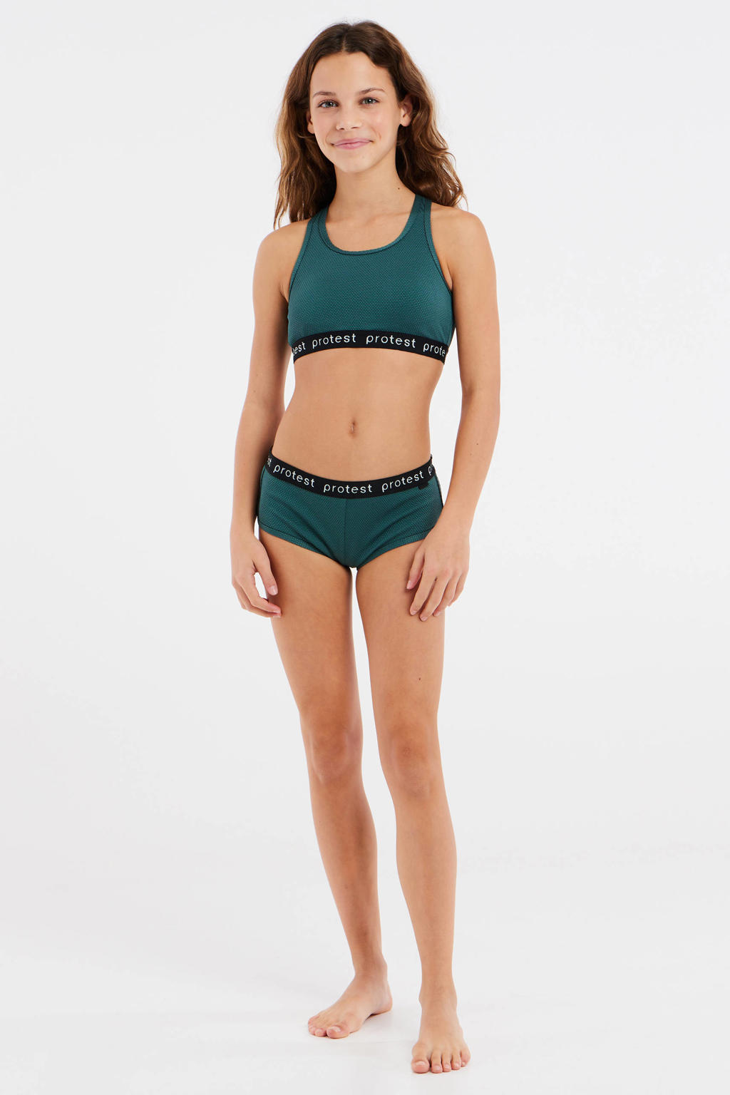 Protest crop bikini PRTBEAU JR groen