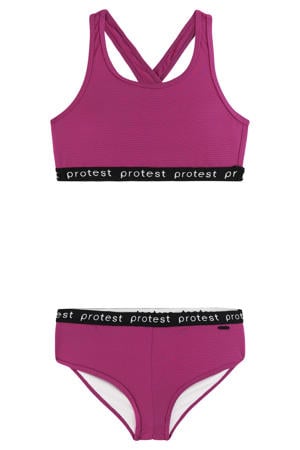crop bikini PRTBEAU JR fuchsia