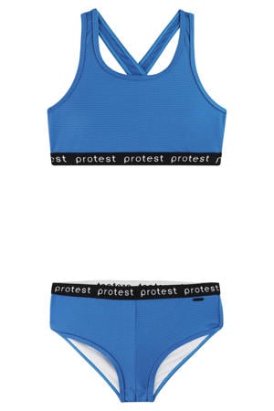 crop bikini PRTBEAU JR blauw