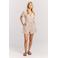 Protest gestreepte playsuit bruin
