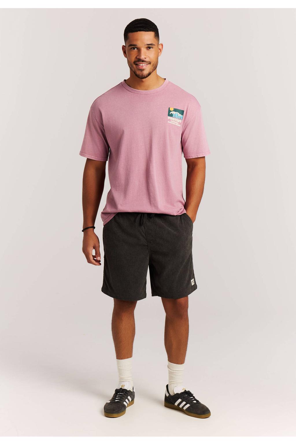Protest PRTUleyo regular casual short donkergroen