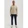 Dstrezzed slim casual overhemd lichtkaki