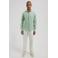 Dstrezzed slim casual overhemd lichtgroen