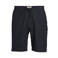 Dstrezzed regular casual short met linnen donkerblauw