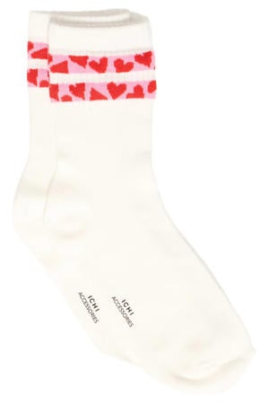 sokken IAROMA ecru/roze
