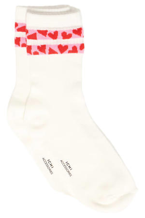 sokken IAROMA ecru/roze