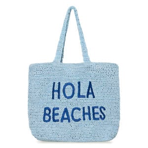 strandtas IASVEA lichtblauw
