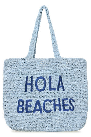 strandtas IASVEA lichtblauw