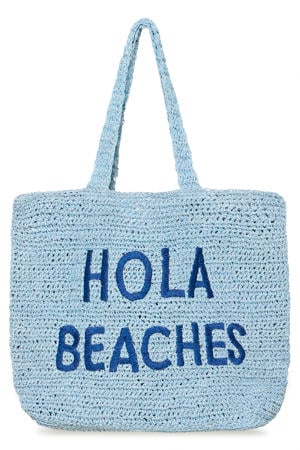 strandtas IASVEA lichtblauw