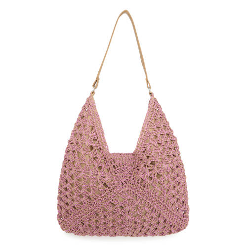ICHI schoudertas IAMISSE roze afbeelding