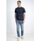 GABBIANO regular T-shirt donkerblauw