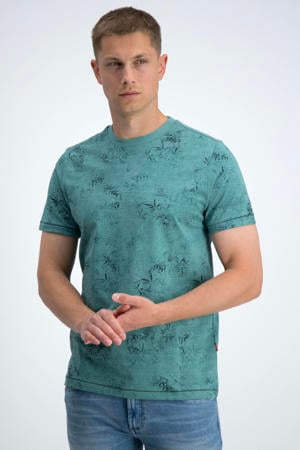 regular T-shirt groen