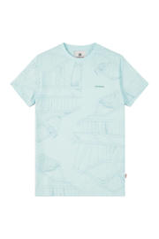 thumbnail: GABBIANO regular fit T-shirt met print - groen