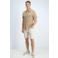 GABBIANO regular fit denim short - ecru