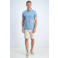 GABBIANO regular fit polo met print - allure blauw