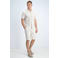 GABBIANO katoenen regular fit gestreepte short - amandel