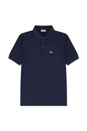 pique polo donkerblauw