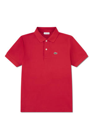 pique polo rood
