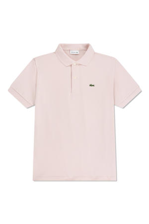 pique polo lichtroze