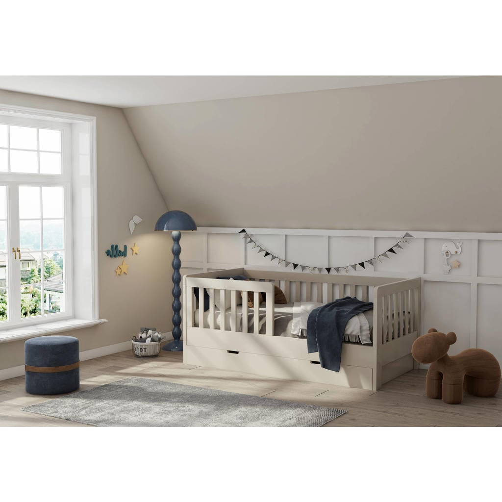 Cabino Peuterbed met lade Joan Clay Joan (70x140 cm)