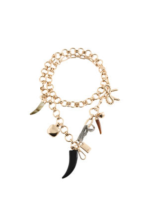 ketting goudkleurig