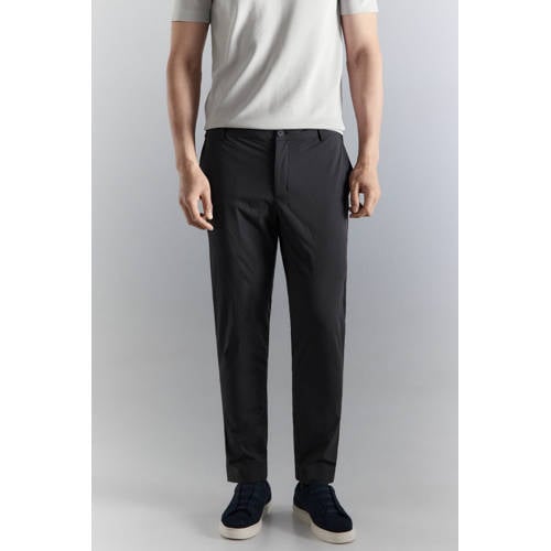 Mango Man slim casual broek grijs afbeelding