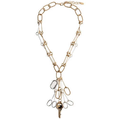 Mango ketting goudkleurig afbeelding