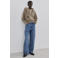 Mango barrel jeans medium blue denim