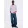 Mango wide leg jeans medium blue denim