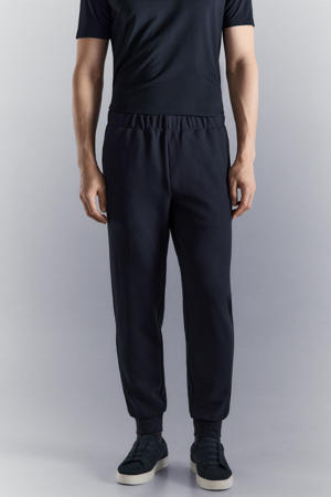 regular joggingbroek donkerblauw