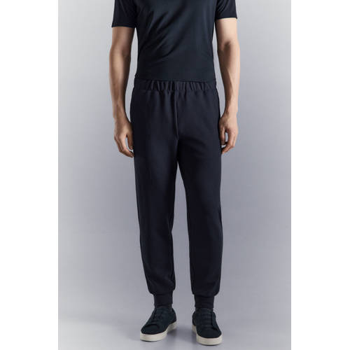 Mango Man regular joggingbroek donkerblauw afbeelding