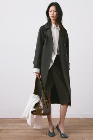 trenchcoat donkerbruin