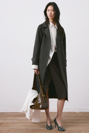 trenchcoat donkerbruin