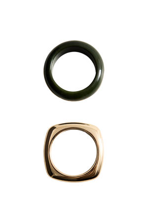 armband - goudkleurig (set van 2)