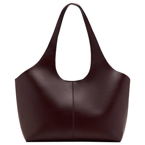 Mango shopper donkerrood afbeelding