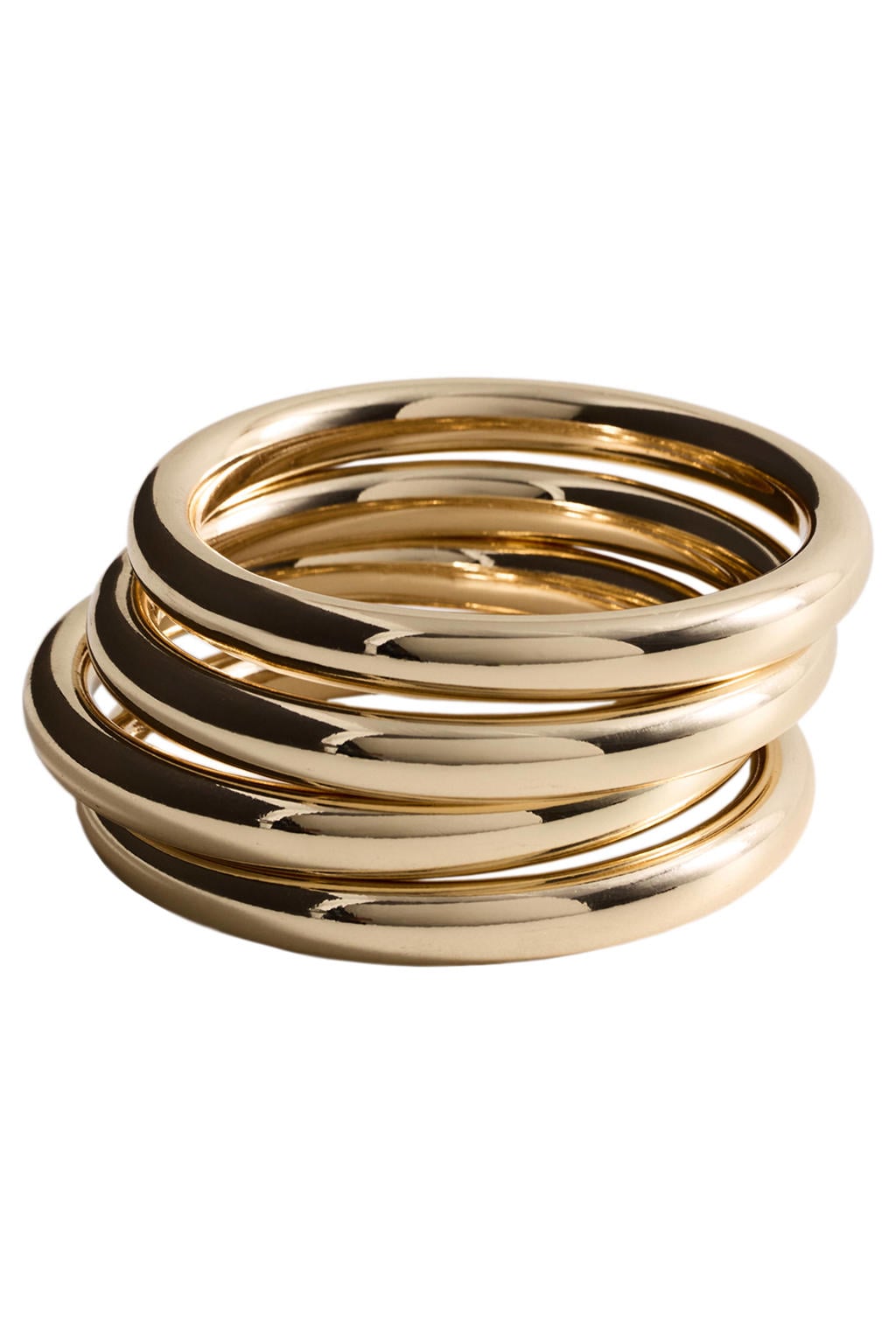 Mango armband - goudkleurig (set van 4)