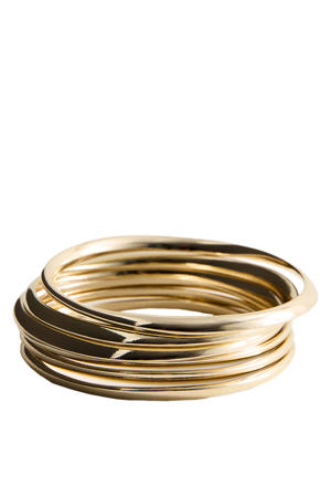 armband - goudkleurig (set van 6)
