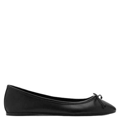 Mango leren ballerina's zwart afbeelding