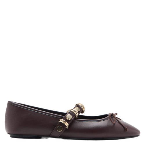 Mango ballerina's bordeaux afbeelding