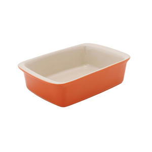 Kleine Ovenschaal / Serveerschaal Aardewerk Fontestic Roest - 16 x 10 x 3.5 cm / 350 ml